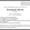 Mueller Rosemarie 1936-2015 Todesanzeige